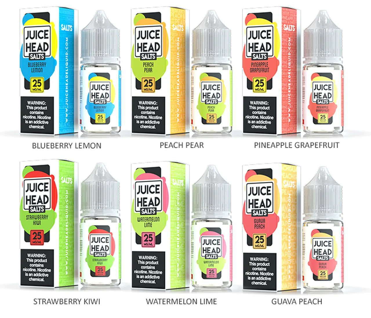 JUICE HEAD Salt 25mg and 50mg