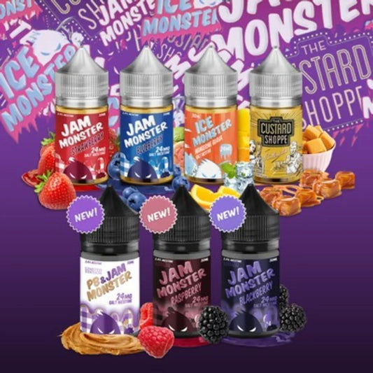 Jam Monster Salt 24mg and 6mg 30ml