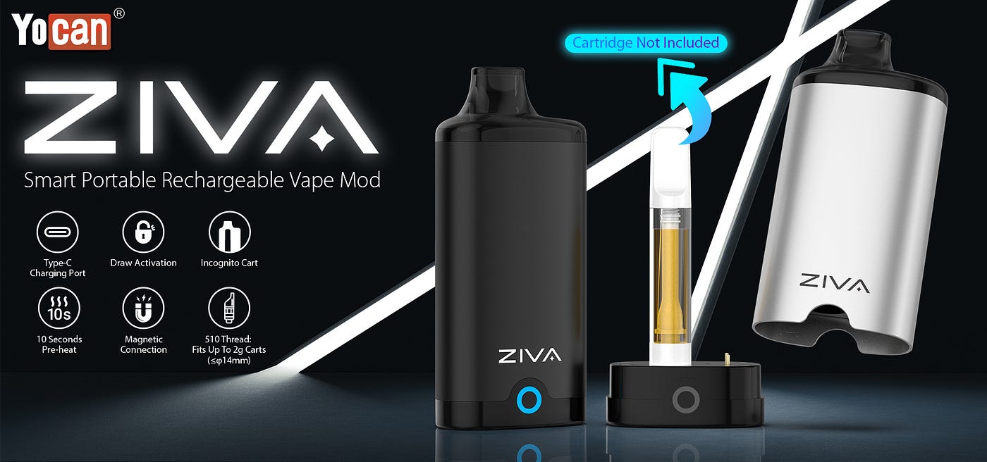 Yocan ZIVA Discreet 510 Cart Battery