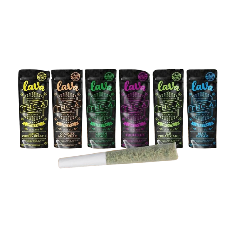 Lava THC-A Pre-Rolls 2 x 1.5G