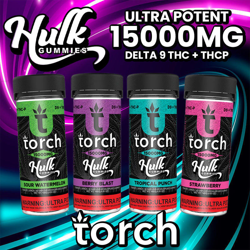 Torch Hulk Gummies 15000mg