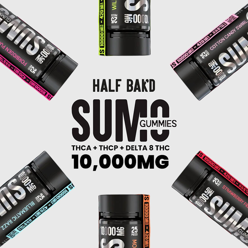 Half Bak’d Sumo Gummies | 10000mg