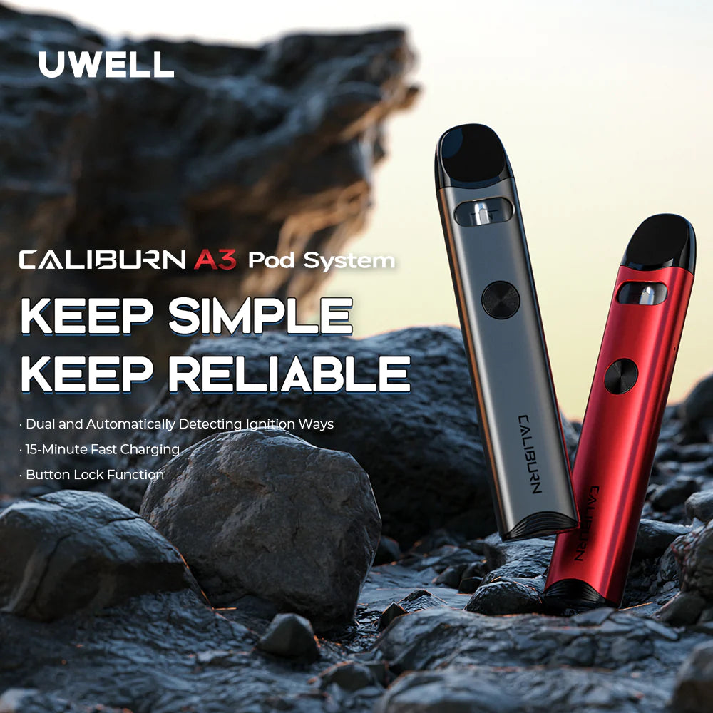 Uwell Caliburn A3 13W Pod System Kit 520mAh