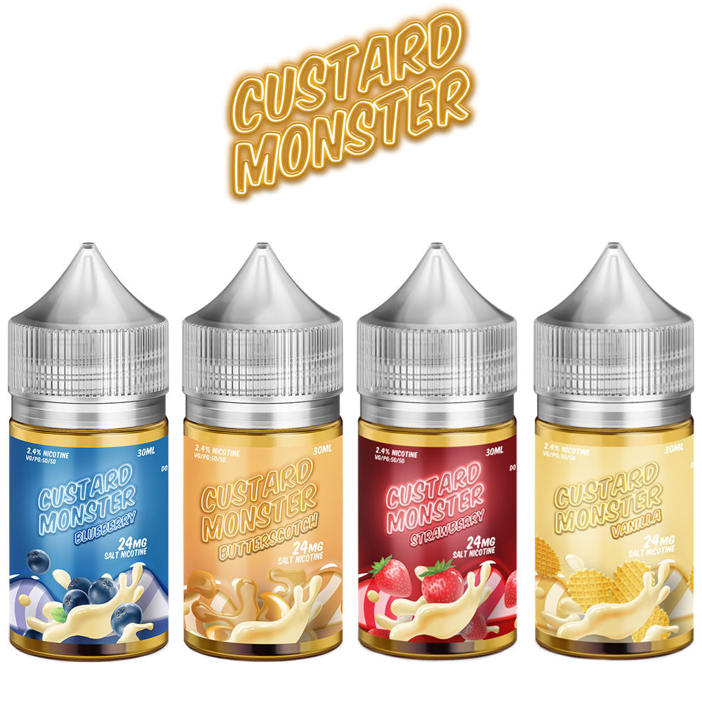 Custard Monster Salts 24mg and 48mg - 30mL