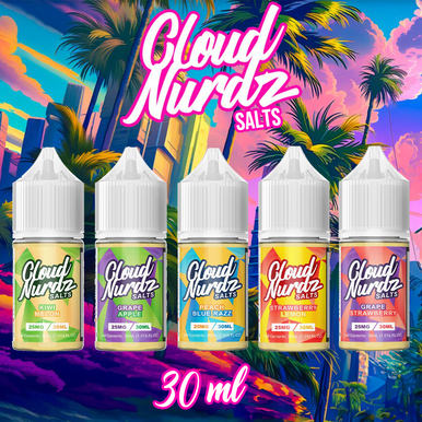 Cloud Nurdz 30ml 25mg and 50mg