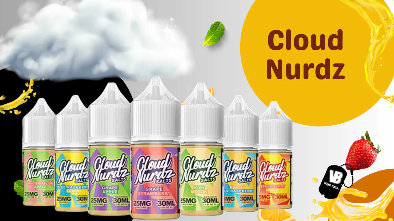 Cloud Nurdz 30ml 25mg and 50mg