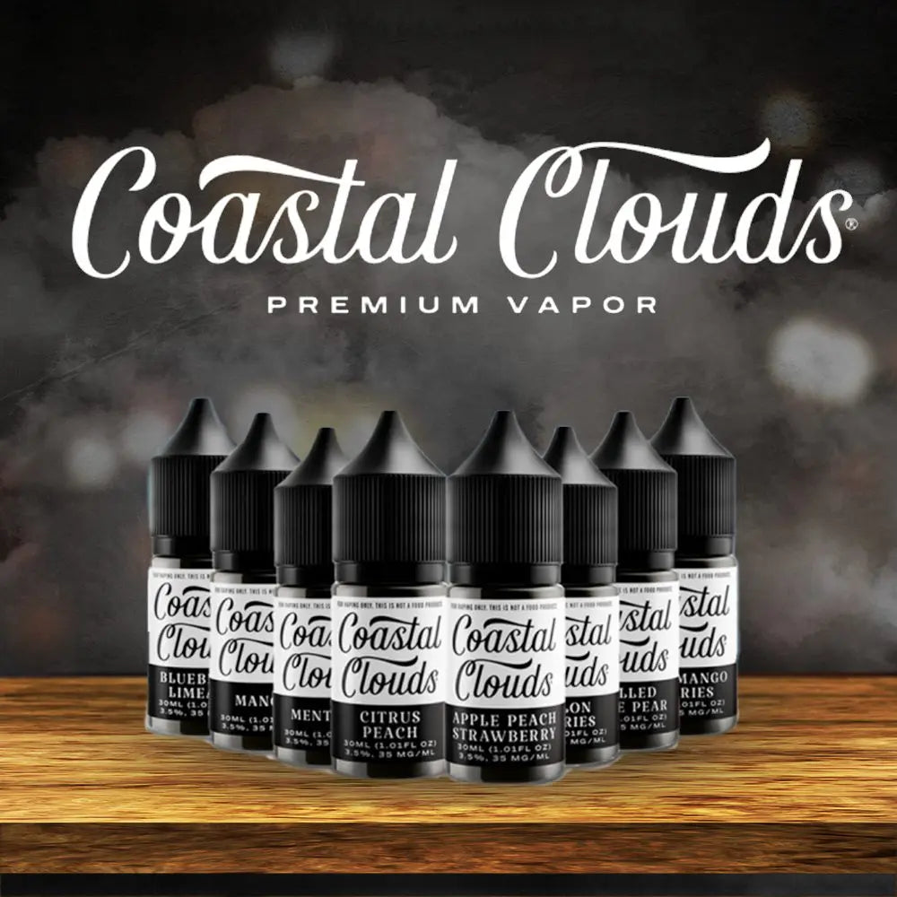 Coastal Clouds Salt 30ml, 35mg and 50mg