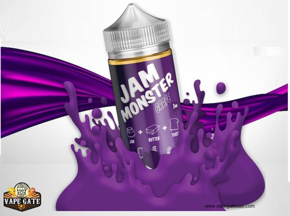 JAM MONSTER 3mg and 6mg 100ML