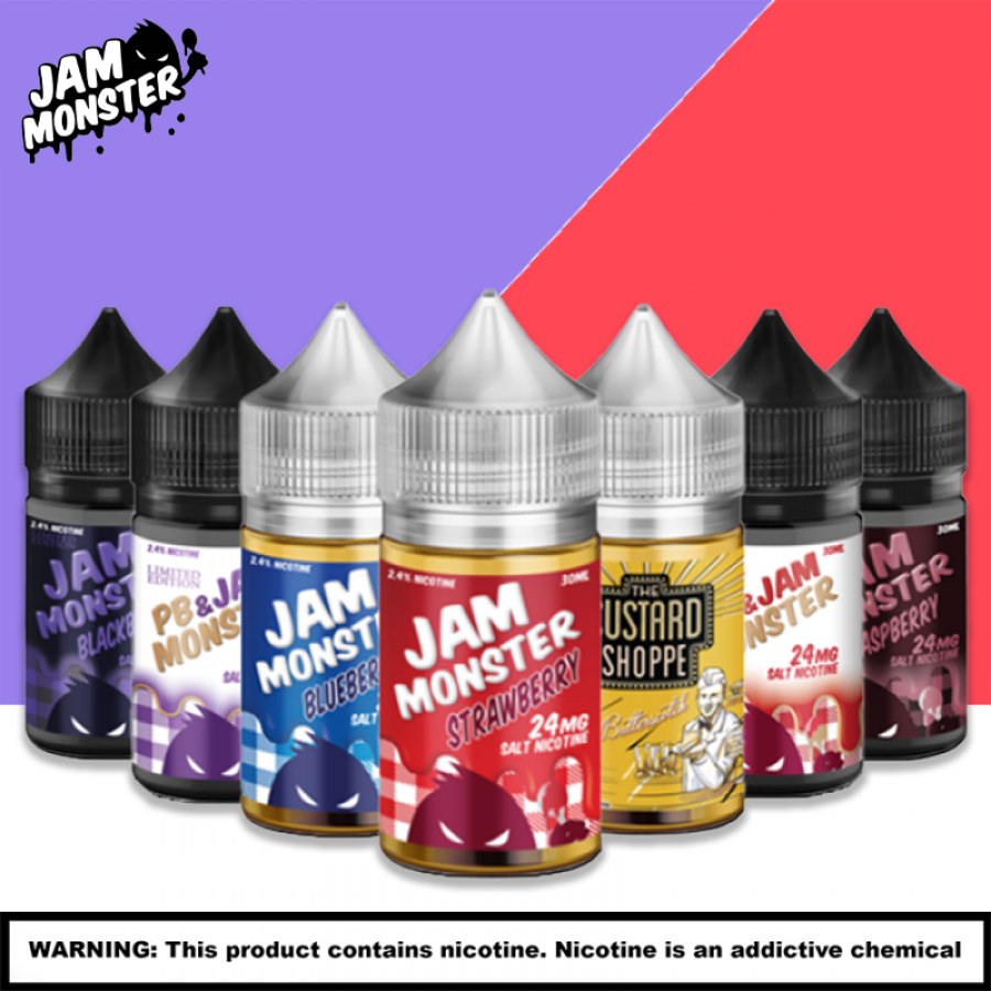 Jam Monster Salt 24mg and 6mg 30ml