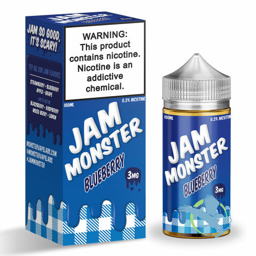 JAM MONSTER 3mg and 6mg 100ML