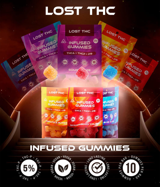 Lost THC Infused THC-A Gummies 5000mg