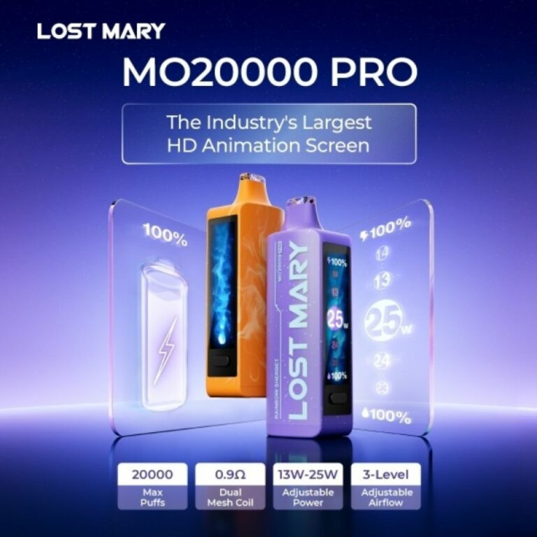 Lost Mary MO20000 PRO Disposable Vape – 20K Puffs