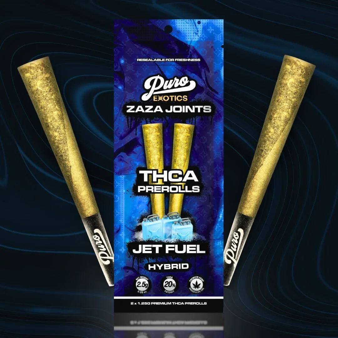 Puro Zaza Joints THCa Pre-Rolls 2pcs 3g