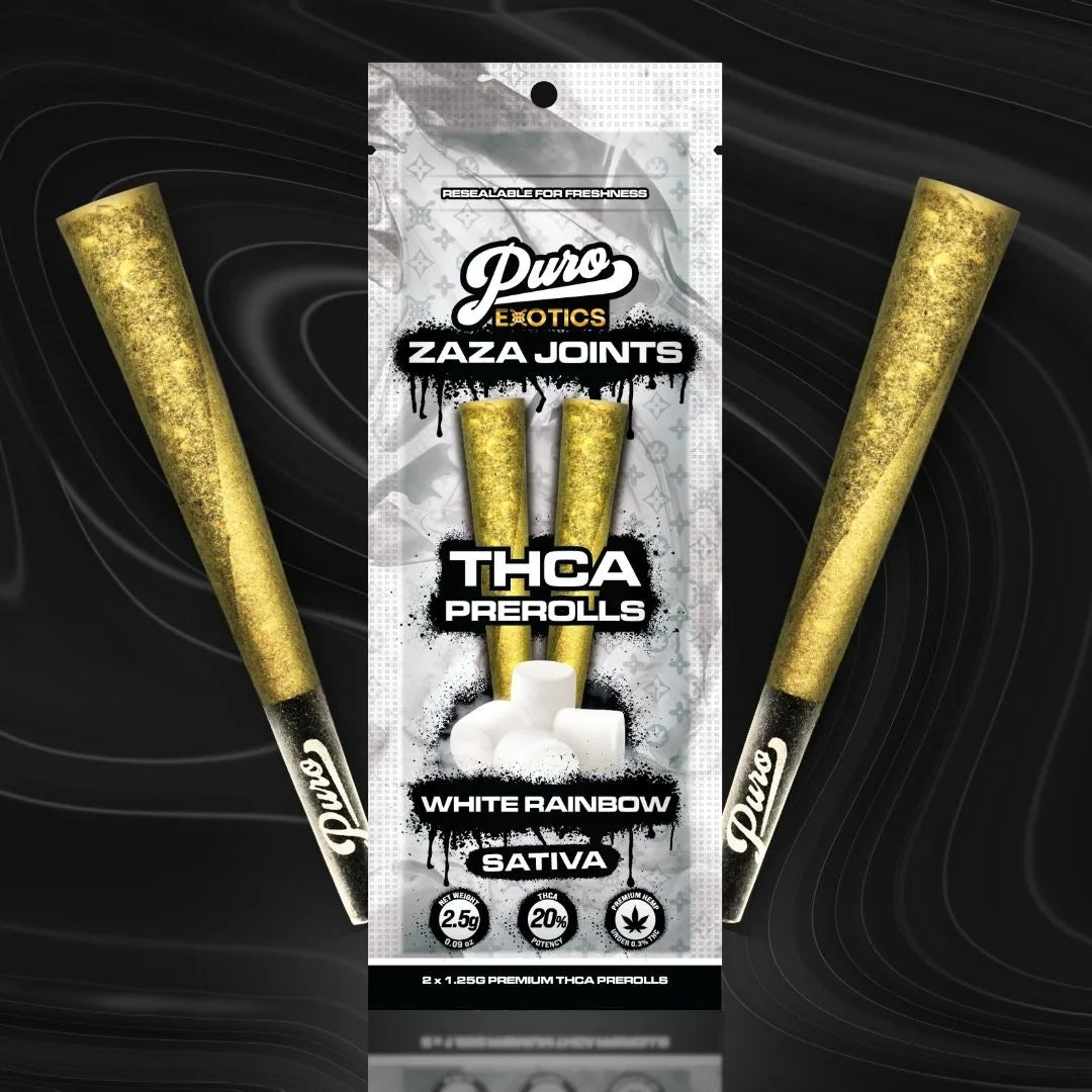 Puro Zaza Joints THCa Pre-Rolls 2pcs 3g