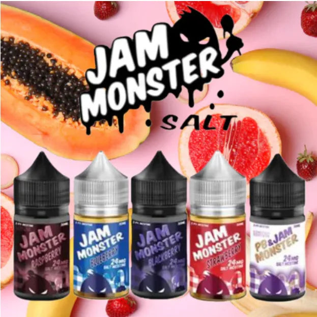 Jam Monster Salt 24mg and 6mg 30ml