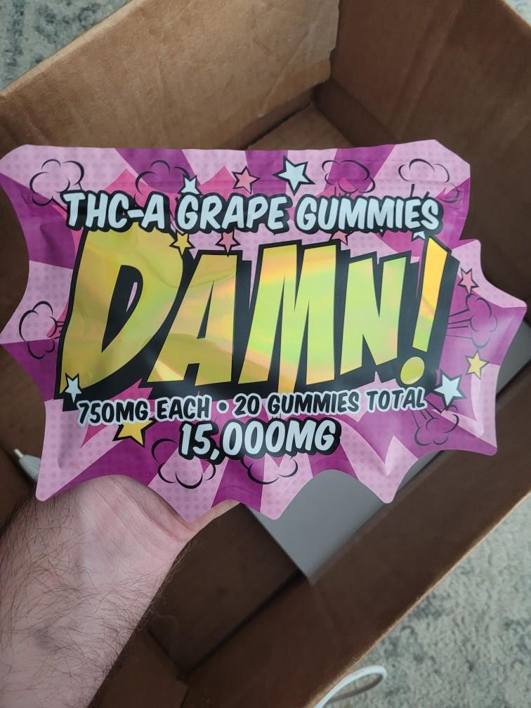 DAMN Gummies- 15,000mg