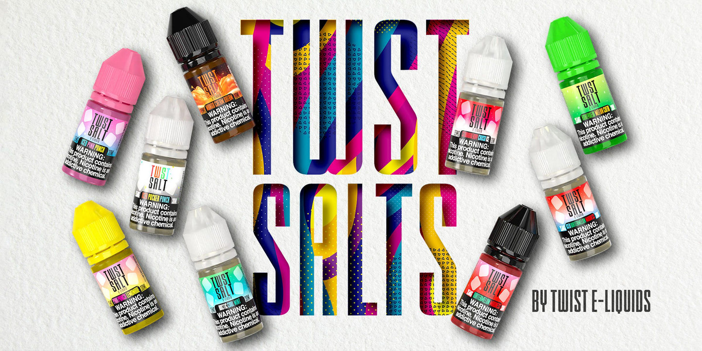 TWIST SALT E-LIQUID - 60ML 35mg and 50mg