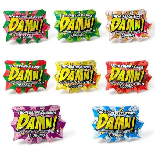 DAMN Gummies- 15,000mg