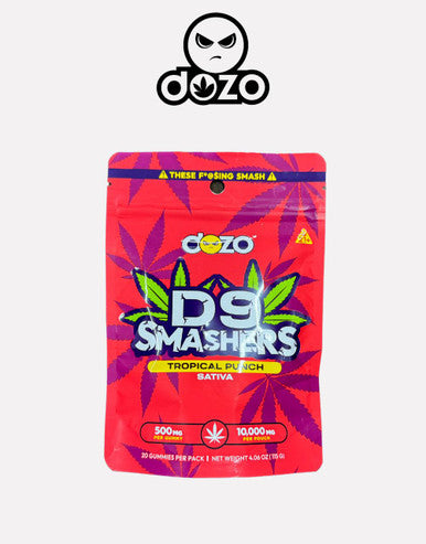 DOZO D9 SMASHERS GUMMIES - 10000MG