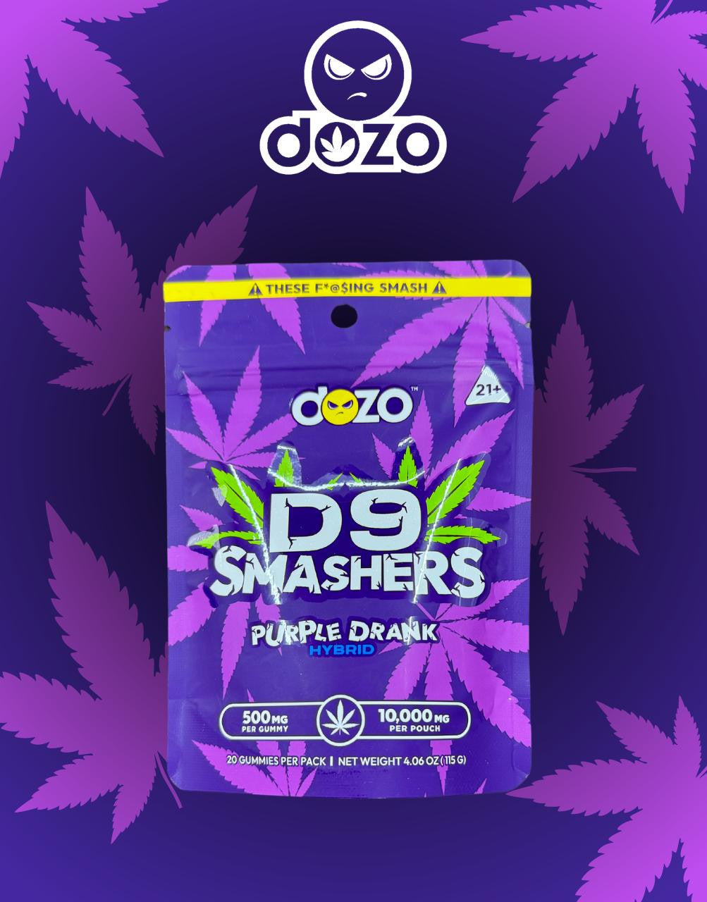 DOZO D9 SMASHERS GUMMIES - 10000MG