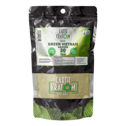 EARTH KRATOM ORGANIC 30g POWDER 2 PIECE