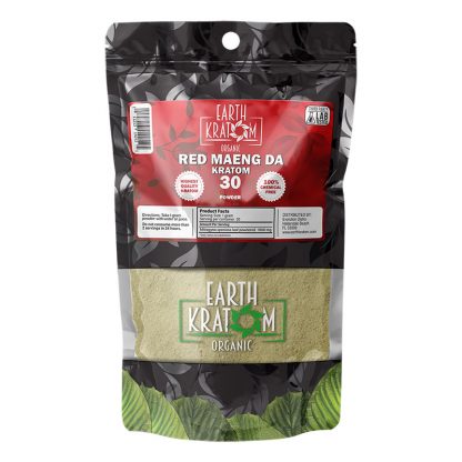 EARTH KRATOM ORGANIC 30g POWDER 2 PIECE