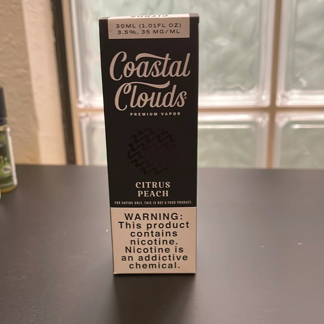 Coastal Clouds Salt 30ml, 35mg and 50mg