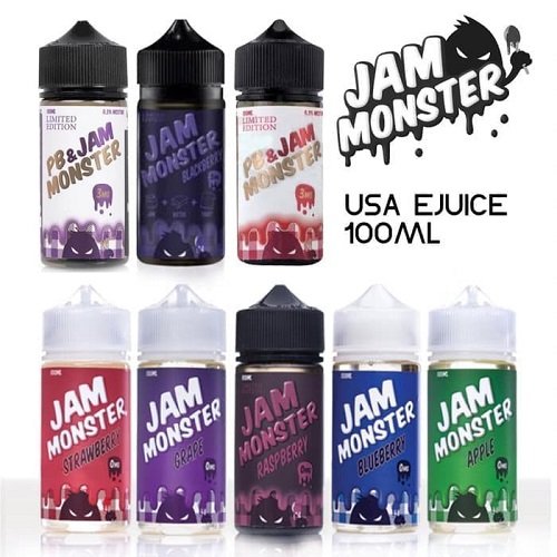 JAM MONSTER 3mg and 6mg 100ML