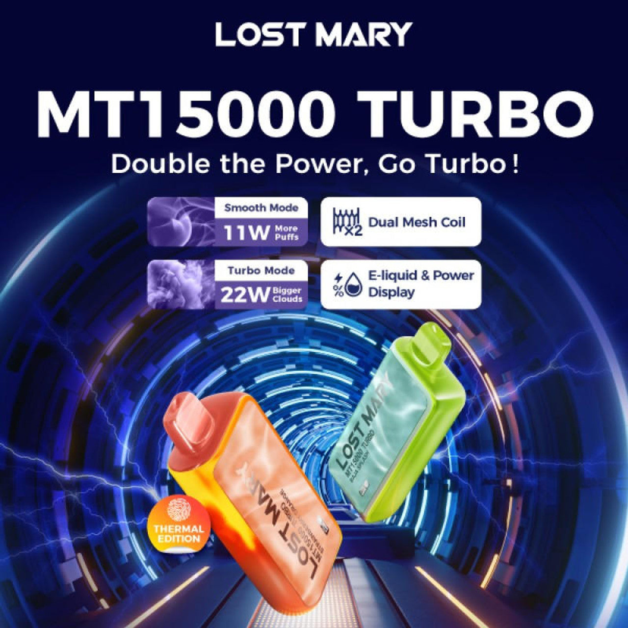 LOST MARY TURBO 15000 PUFFS