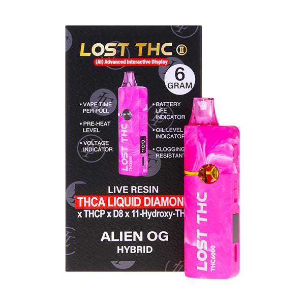 Lost THC THCA Liquid Diamond Disposable | 6g