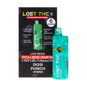 Lost THC THCA Liquid Diamond Disposable | 6g