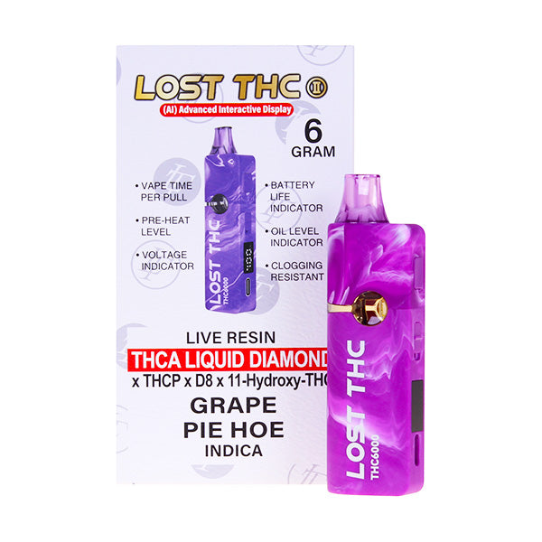 Lost THC THCA Liquid Diamond Disposable | 6g