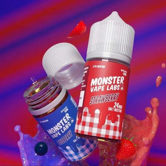 JAM MONSTER Salt E Liquid 24mg and 48mg