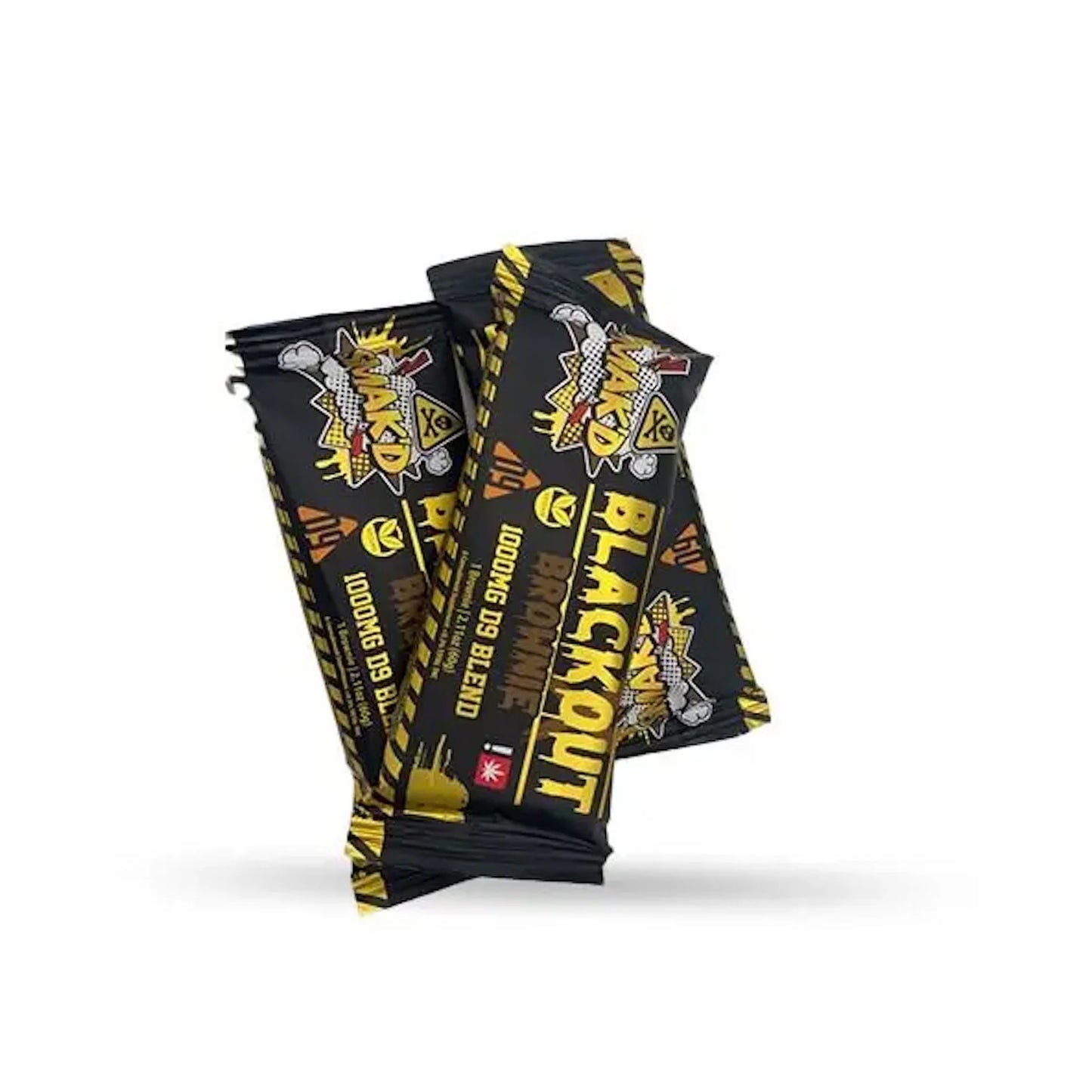 Smakd Delta 9 BlackOut Brownie - 1000mg