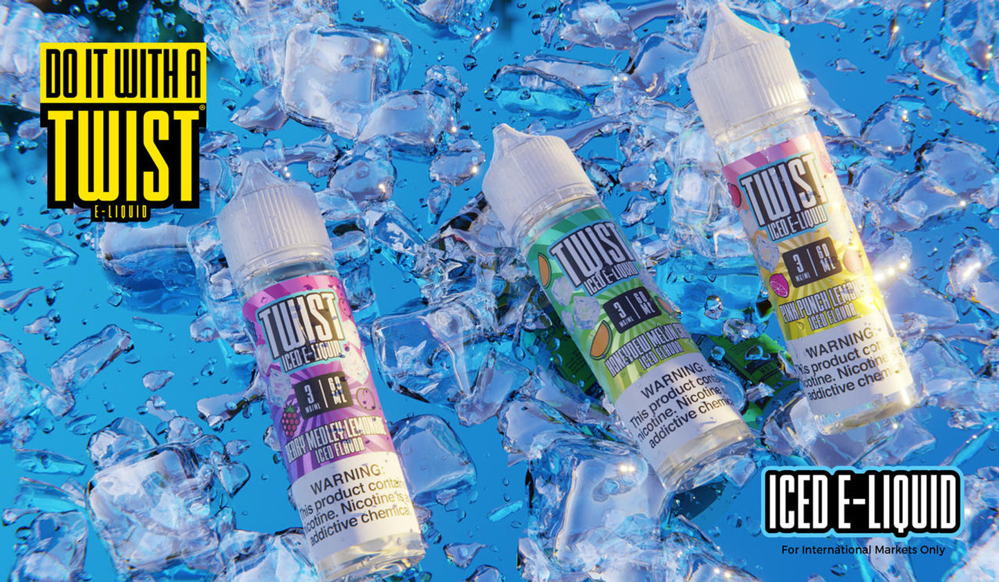 TWIST E-LIQUID - 120ML 3mg and 6mg