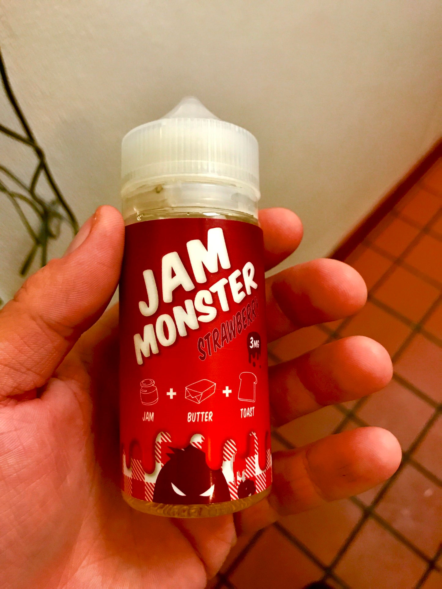 JAM MONSTER 3mg and 6mg 100ML