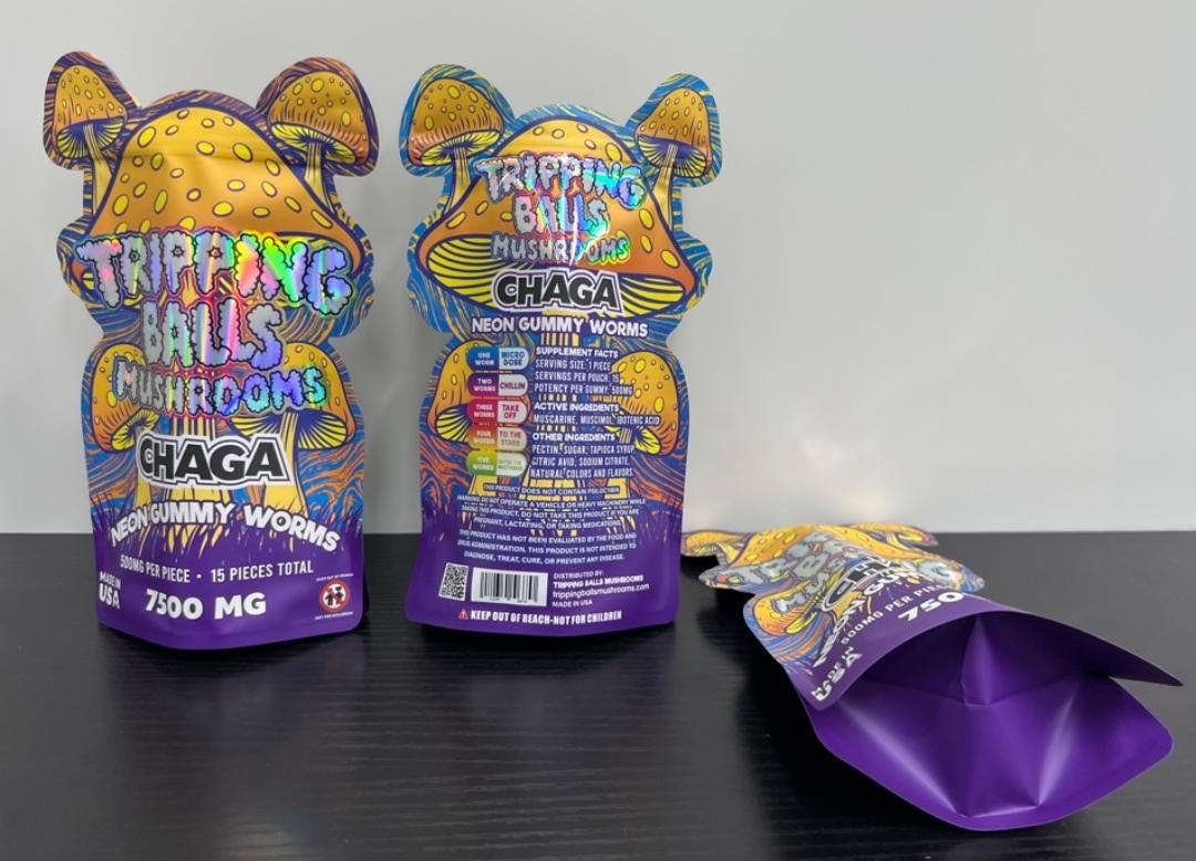 TRIPPING BALLS MUSHROOM GUMMIES 7500MG