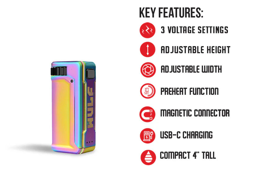 Wulf UNI S Adjustable Cartridge - Limited Edition Vaporizer